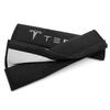 2Pcs Car Safety Belt Shoulder Cover Pad Plush Seat Belt Shoulder For Tesla Model 3 Model X S 2016-2020 Decals TM3 TMX TMS Decal