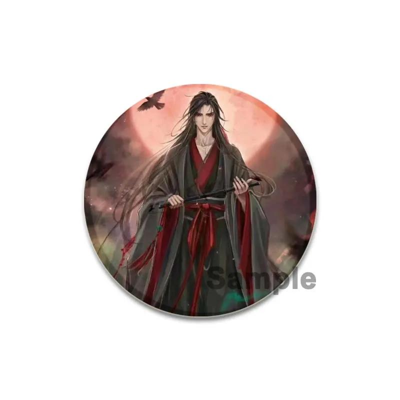 32/44/58mm Anime Mo Dao Zu Shi Brosche Wei Wuxian Anstecknadel Handgemacht Zinn Anstecknadel Anstecknadel für Rucksack Kleidung Schmuckzubehör Geschenke