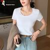 Woodpecker Women's Short Sleeve Round Neck T-Shirt
