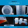 Plastikowy cylinder miarowy 1000 ml / 5000 ml ze skalą do sklepu z herbatą mleczną i do użytku domowego