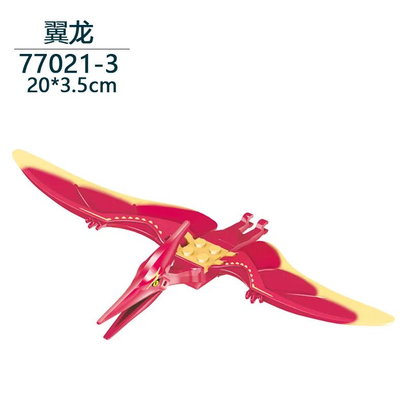 Dinosaur Jurassic World Tyrannosaurus Rex Velociraptor Tyrannosaurus Building Blocks Animal Toys Building Blocks Children's Gift