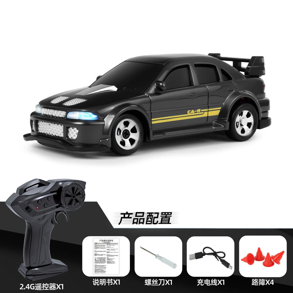 1/64 4wd Rc Drift Car Infinitely Variable Adjustable Speed Mini Pocket Desktop Racing Toy Car For Children Hobbyists