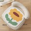 Autumn Plush Non-Slip Butt Pad, Winter Imitation Cashmere Thickened Cushion, Dormitory Student Classroom Stool Cushion