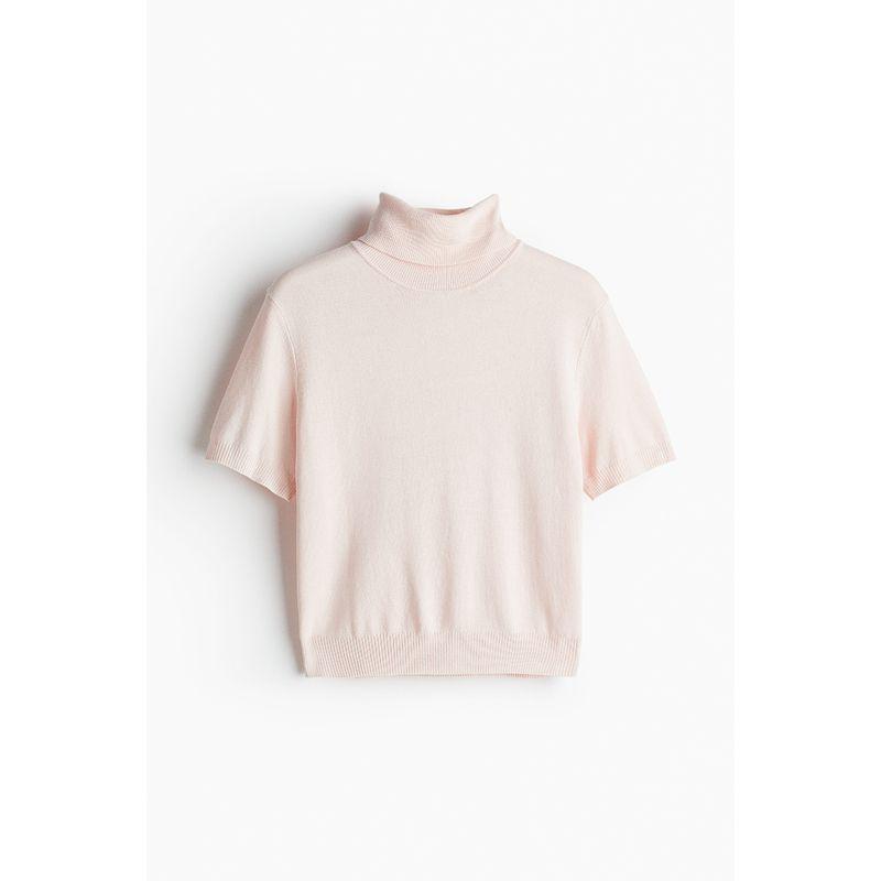 

HM Women s Fur Knitwear Autumn Fashion Fine Casual Christmas round Turtleneck Tops 1232418