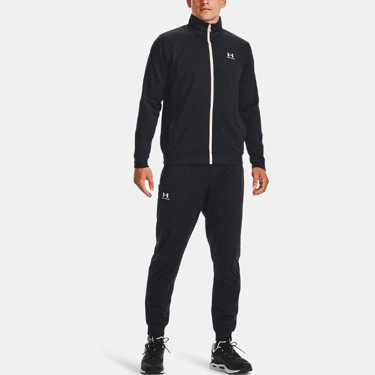 Under Armour Sportstyle Tricot Casual Sports Jacket Men Black 1329293-002