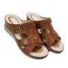 Thick-soled Slippers with Fish-mouthed Flat Heels and Beach Shoes