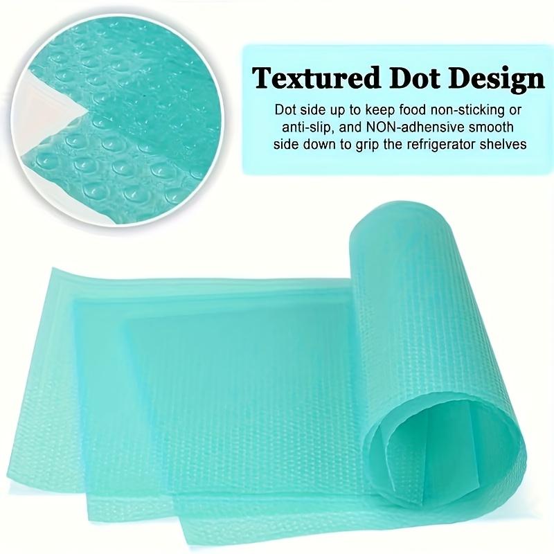 4PCS Reusable Refrigerator Liner Washable Fridge Mat Drawer Placemat Cabinet Shelf Cover Waterproof Pad