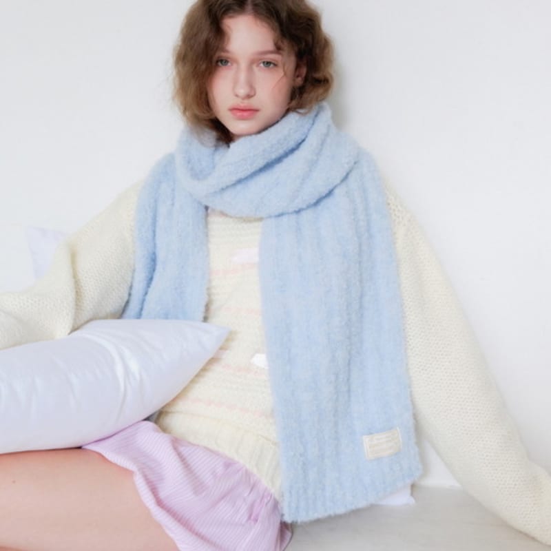 RENNYRENNIE FLUFFY PUPPY MUFFLER - Choose 1 of 6 fluffy puppy mufflers