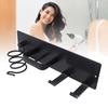 3 In 1 Hair Tool   Wall Mounted Aluminum Alloy Hair Dryer Curling Iron Flat Iron Holder