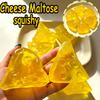 Cute Squishy Maltose Cheese Sensory Soothing Fidget Toy Slow Rebound Anti-Anxiety Pocket Decompression Gift For Office Classroom