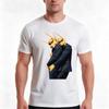 Subwoolfer TShirt Summer Casual Cotton Tee Oversized Streetwear Tops Vintage Graphic Print Loose Fit Short Sleeve