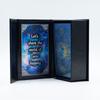 Blue Foil Tarot Card Set – Moon Face – with booklet