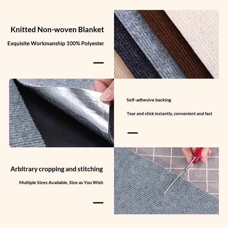 Self-Adhesive Cat Scratch Mat Diy Trimmable Sofa Protector With Anti-Scratch Board Furniture Protector Play Pad For Cats