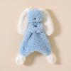 Pure Cotton Baby Comfort Toy: Rabbit Sleep Companion Crinkle Handkerchief