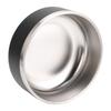 Haustiernapf 304 Verdickter Edelstahl Anti-Rutsch-Boden Große Kapazität Katze Hund Futter Napf Futterspender für Zuhause Innen