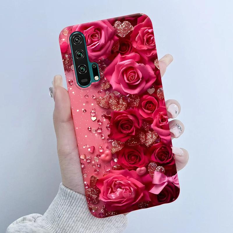 For Honor 20 Pro Case Honor20 Pro Back Soft TPU Silicone Cover Cute Cartoon Panda Phone Case For Huawei Honor 20 Pro Coque Funda