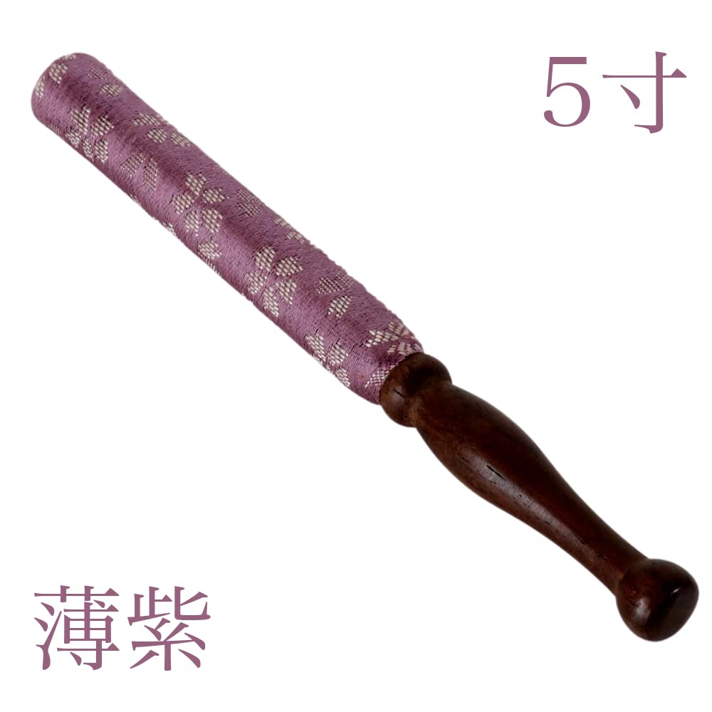 Naamukuma-chan Kobo Bell Stick, Weather Pattern, 5 Sun, 15cm Long, Light Purple