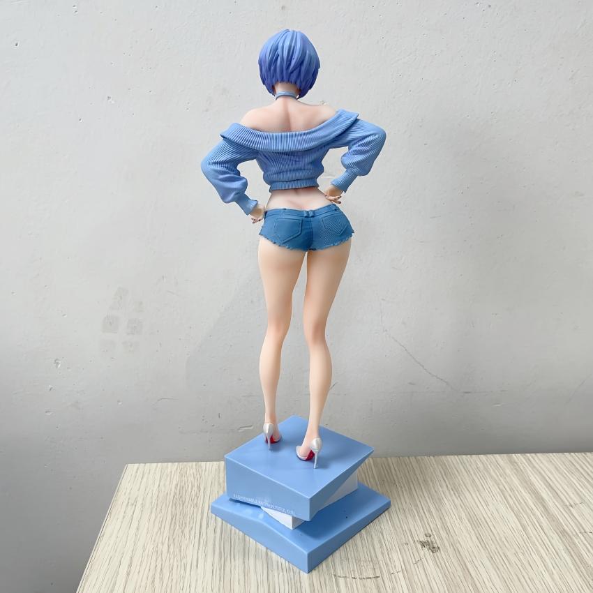 30CM NEON GENESIS EVANGELION Ayanami Rei Ver Girl Figure hard pvc toy Game Statue Adult Collection Anime Action Model Doll Gift