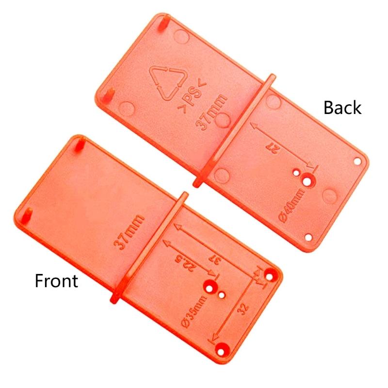 Accuracy Woodworking Drill Guide Board Positioning Tool for Accurate Hole Positioning and Enhances Drilling Efficiency