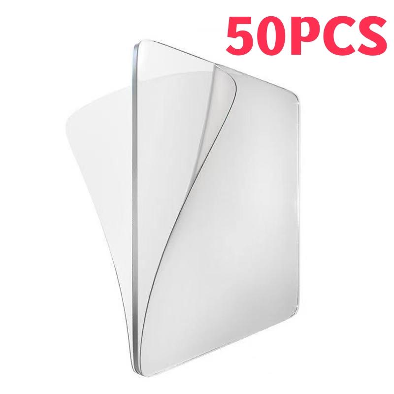10-100PCS Acrylic Traceless Strong Double Sided Sticker Transparent Nano Double Sided Tape High-Viscosity Insert Row Fixed Patch
