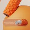 5-Speed Vibrating Electric Foam Roller USB Rechargeable 3D Textured Deep Tissue Massage Stretch Roller for Home Gym Relaxation