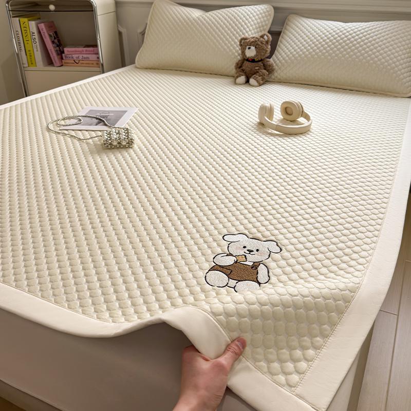Ice Bean Cold Mat, Ice Silk Mat, Household Single Student Dormitory Bunk Bed, Dormitory Adult Bedsheet Style Mat