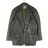 McROMAN Long Sleeve Leather Tailored Jacket L Brown Sheep Leather Men's Used