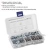 200 Set and Screw Assortment Kit, Auto Car Clips Fasteners with Screws Fixing Hardwares for Bumper Dash Door Panel Interior