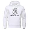 A Song of Ice and Fire Hooded Valar Morghulis Print Sweatshirts Oversized Loose Clothing Fashion Casual Long Sleeves Hoody Male