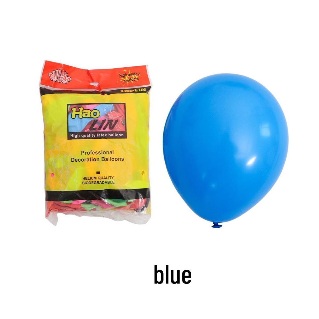 12-Inch Matte Latex Balloons - 2.8g Round for Party Decor