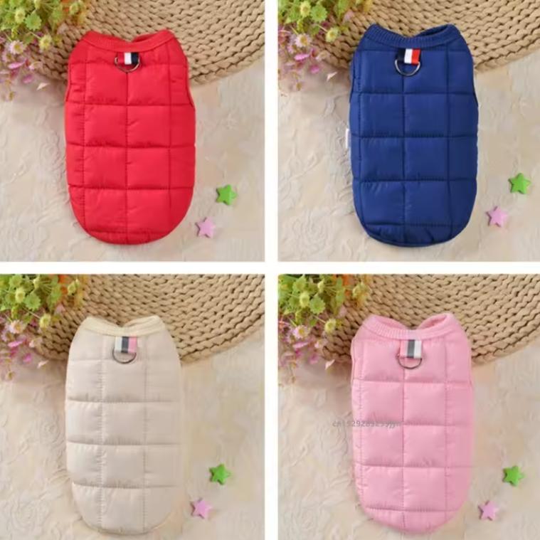 Winter Warm Dog Coat Jacket Windproof Pet Clothes for Small Dogs Padded Clothing Chihuahua Clothes Pet Supplies