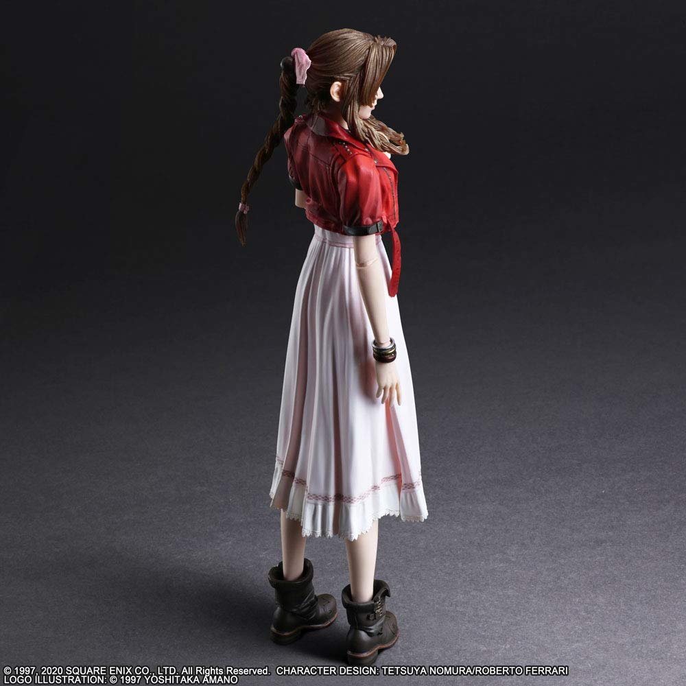 Final Fantasy VII Remake PLAY ARTS Kai Aerith Gainsbourg PVC Painted Movable Figure