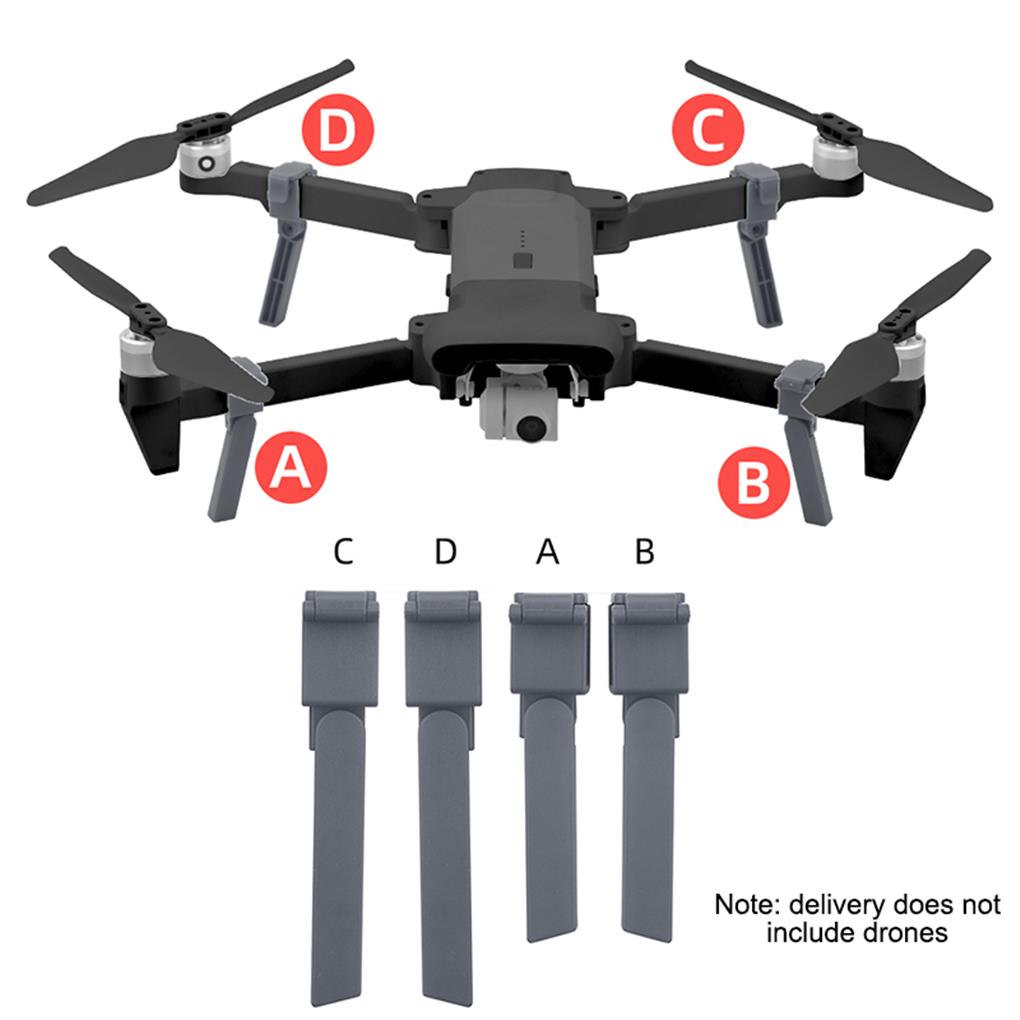 Professional Shock Absorber Landing Gear Durable Portable Lightweight Heighten Leg Tripod Drone Replacement for X8 SE