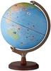 Raymay Fujii Globe, with National Flag Illustrations and Pronunciation Guides, Administrative Type, 30cm Spherical, OYV328