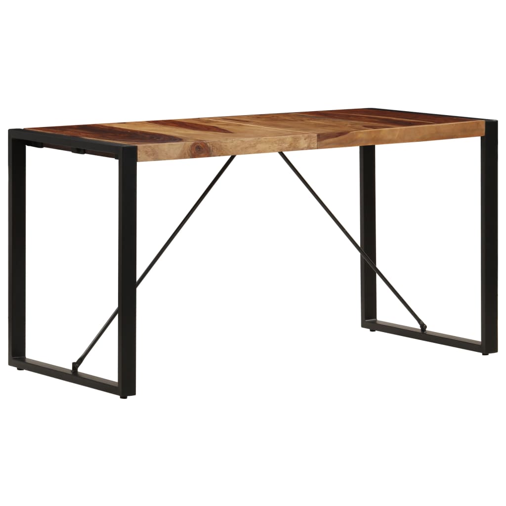 Dining Table 140 x 70 x 75 cm Solid Acacia Wood