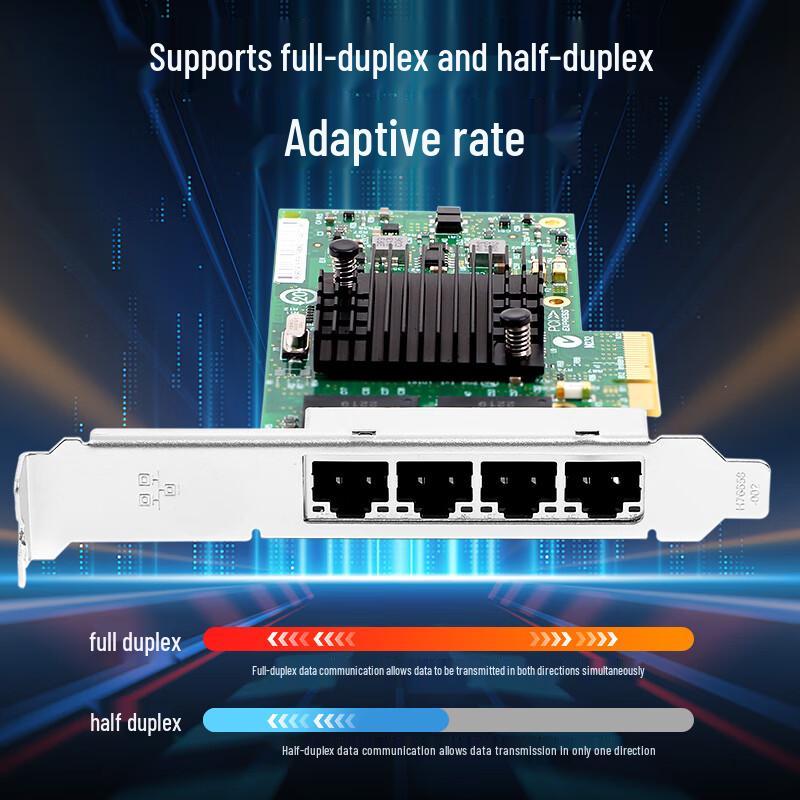 FLYBISH PCIe x4 Gigabit Ethernet Network Adapter (CN version)
