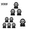 Desktop Gothic Decor Mini Screaming Skeleton Figurine, 3D Printed Collectible Dark Aesthetic Ornament, Creepy Statue for Shelf Durable PLA Figure