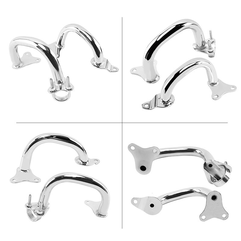 Chrome Motorcycle Front Crash Bars Engine Guard Frame Side Protector Rail Fence Bumper For Honda Nighthawk 750 CB750 1992-2011