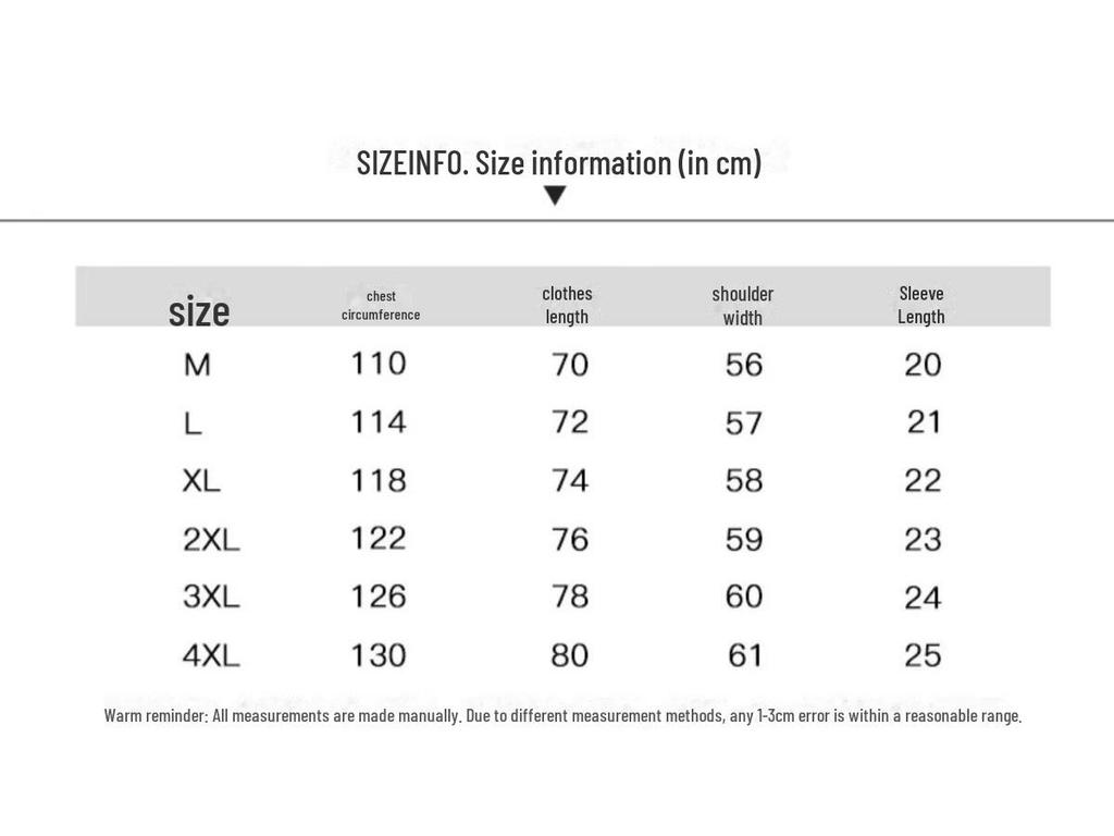 2024 Sommartrend Herr T-shirt med Korta Ärmar