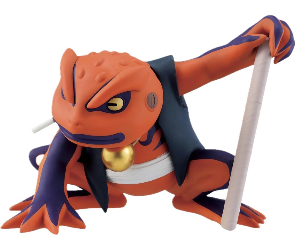 Gamakichi Figure Shippuden Soft Vinyl Figure Approximately 10cm in Length NARU'TO