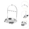 Jewelry Organizer Earring Necklace Display Holder Chic Showcase Countertop with Rings Tray