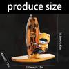 Entertaining Cute Surfing Bear Ornament Car Dashboard Decoration That Swings And Rotates For A Fun Driving Experience