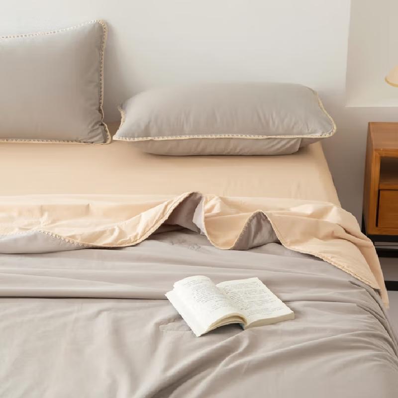 

Muji A-Class Washed Cotton Soybean Fiber Quilt