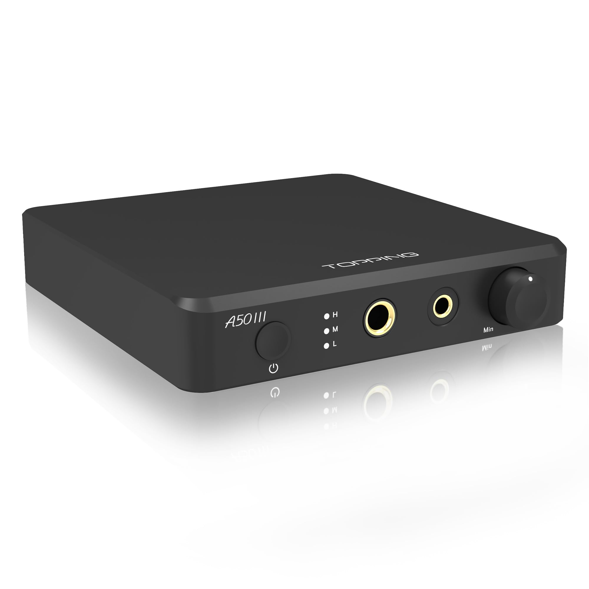 

Topping A50III in Headphone Amplifier DAC Ultra High Performance NFCA Module 3500mW x 2 3 Levels of Gain 12V Trigger [New 2024] THD+N 0.00006 чорний