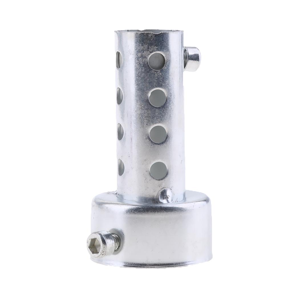 Motorcycle Exhaust Baffle O D 42mm Noise Reducer Insert Metal Muffler Accessory for Exhaust Systems Street Bikes
