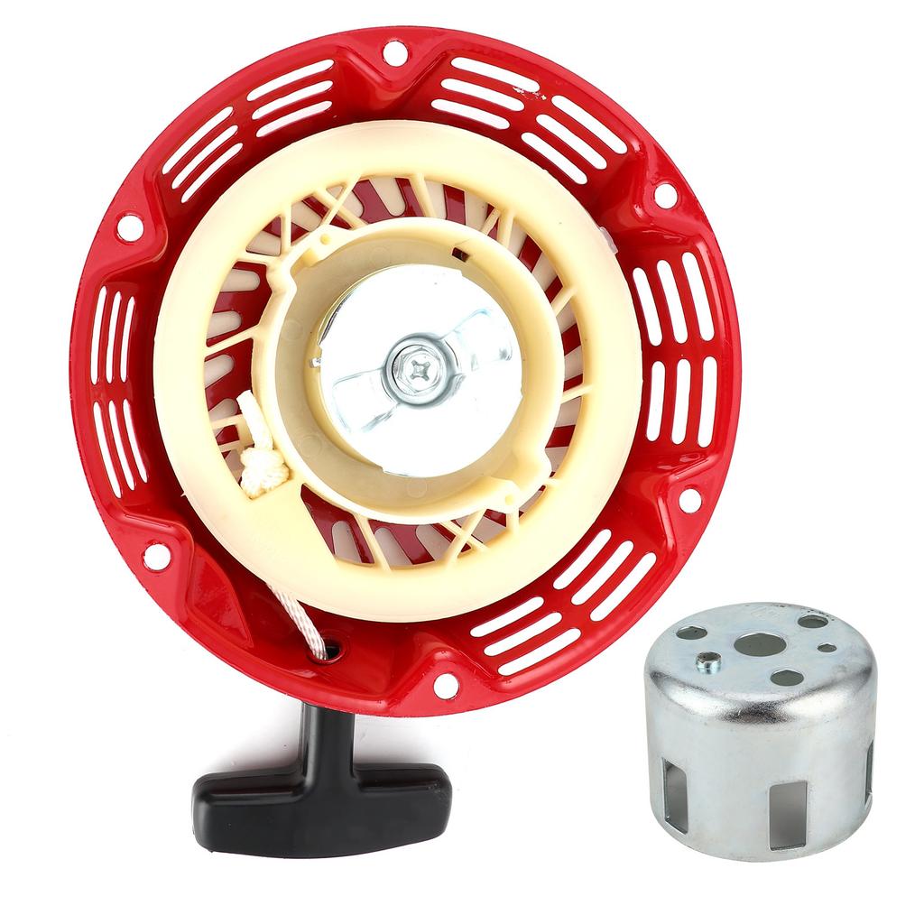 Pull Starter Gasoline Engine 2‑3KW Generator Plate with Drum 168mm Rebound Garden Supplies