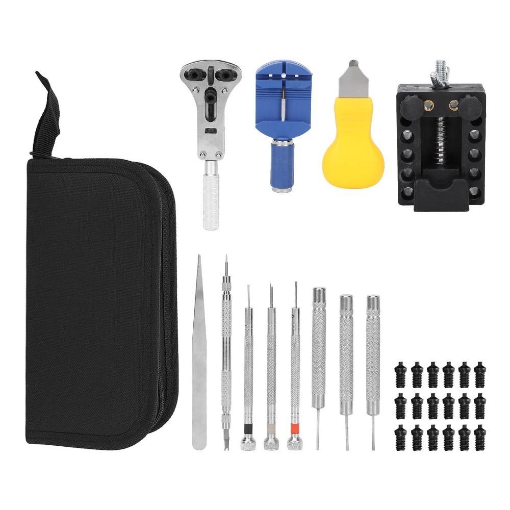 13Pcs Multi-piece Watch Repair Tools Portable Watch Tool Set Battery Replacement 13Pcs