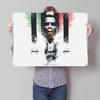 Poster Calcio Cristiano Ronaldo Segni Metallici Vintage Personalizzati Arte da Parete Placca di Latta Retrò per Tifosi di Calcio Decorazione Mancave