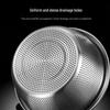 Jichulong Stainless Steel Mixing and Drain Bowl Set