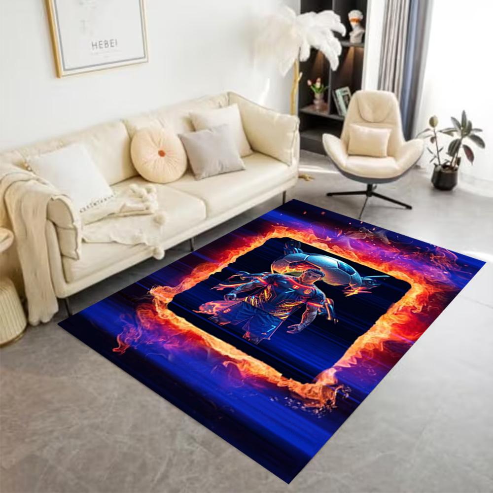 1 Stück Fußballteppich Heimteppich Schlafzimmer Geschenk Büro